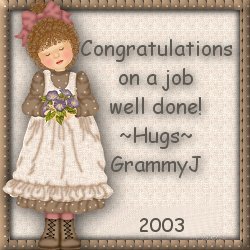 Congrats from Grammy J