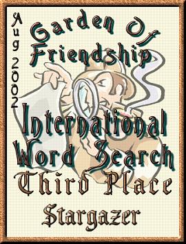 International Word Search, Third Place