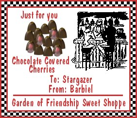 Chocolate Covered Cherries from Barbiel